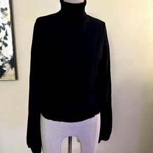 Black turtle neck